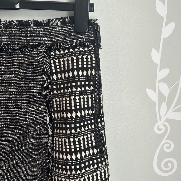 French Connection Jacquard Tweed Skirt - Picture 4 of 9